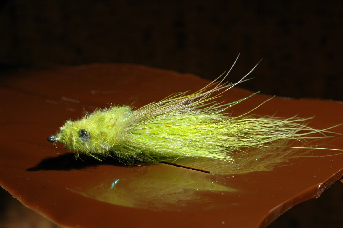 M.F. Dinner Shrimp, chartreuse 1/0