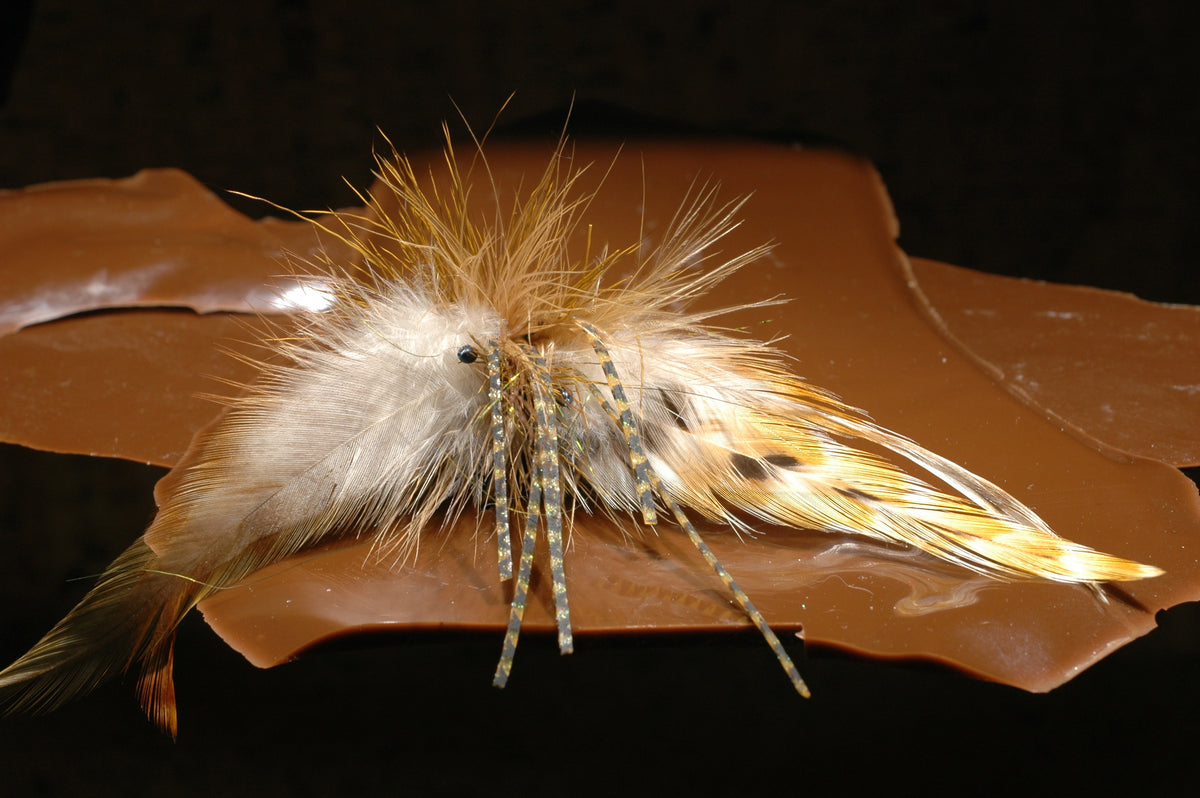 Floating Crab, tan 3/0