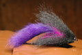 Fox Fur Tarpon Fly, black & purple