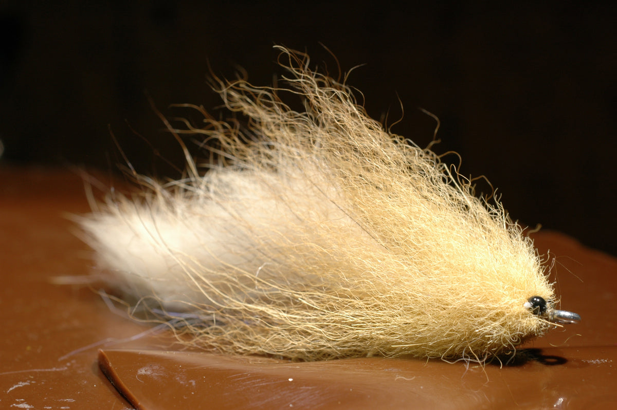 Fox Fur Tarpon Fly, tan 2/0