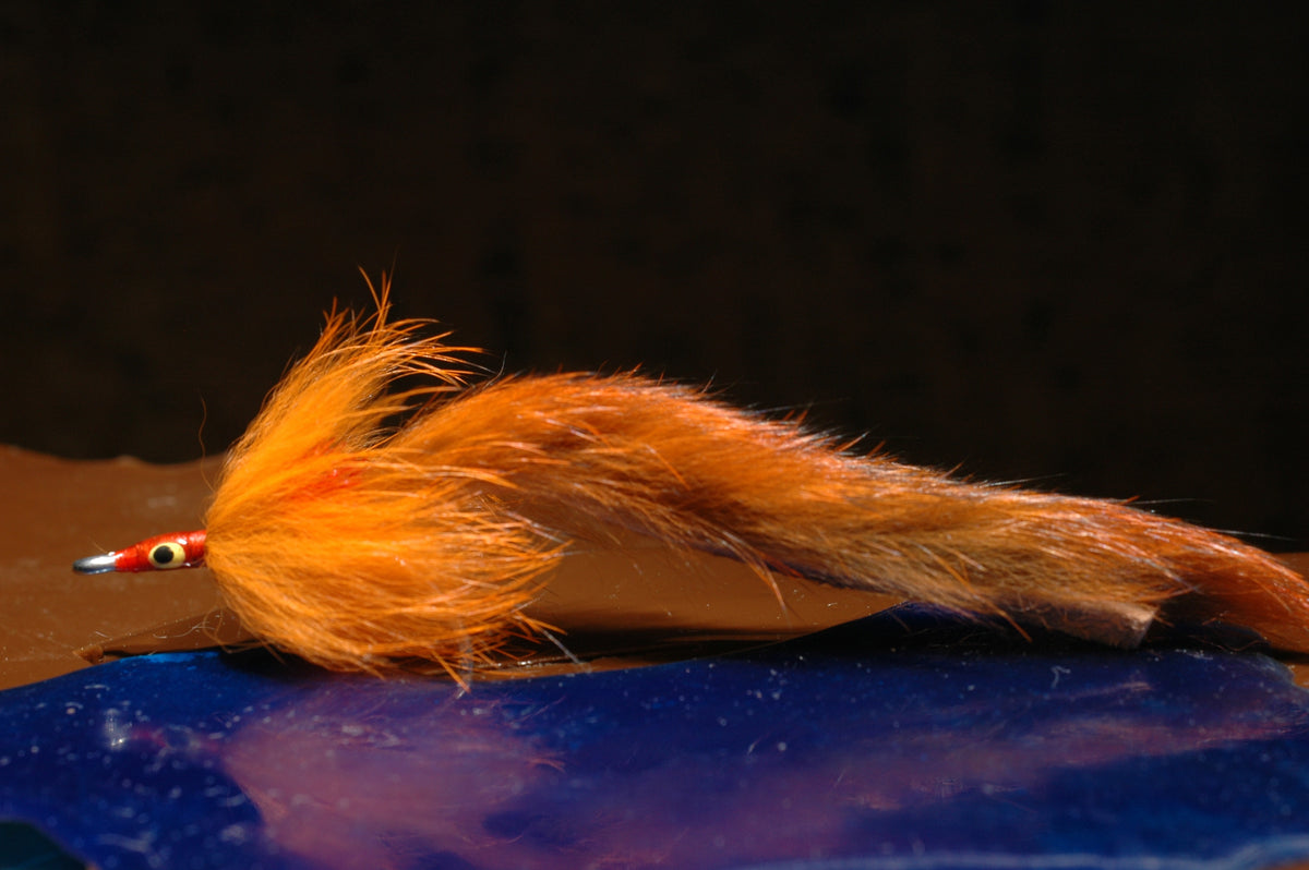 Rabbit Tarpon Fly, orange 3/0