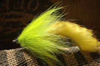 Fox Fur Tarpon Fly, chartreuse