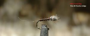Trout bug Finn and Poncho Midge Fly Fishing Flies and Lures